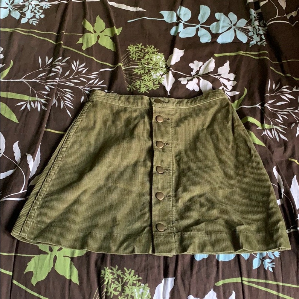 🥝 American Apparel Button Skirt - Picture 2 of 10